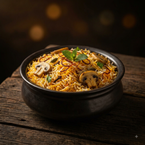 MUSHROOM BIRYANI