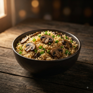 MUSHROOM FRIED RICE