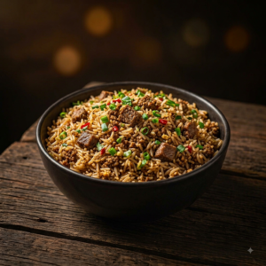 MUTTON FRIED RICE