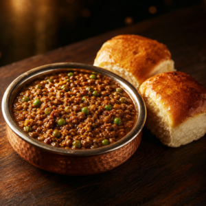 MUTTON KEEMA PAV (2 PCS)