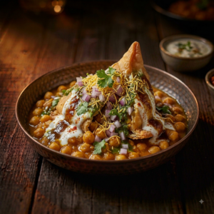 SAMOSA CHANA CHAAT