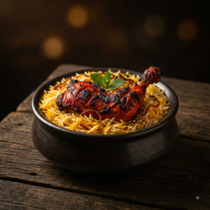 TANDOORI CHICKEN BIRYANI